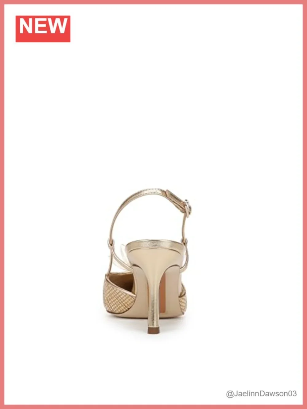 Sam Edelman Mali Floral Slingback Pump PU Heels